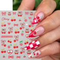 thumbnail image 4 of Pegatinas para Uñas ZOAZJINAZ 6 Hojas Diseño 3D San Valentín, 4 of 7