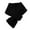 Black, variant on Women's Outdoor Travel Essentials Accessories Scarf for Women Ladies Winter Scarf Classic Solid Color Warm Soft Thick Knit Wool Scarf