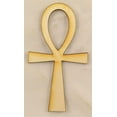thumbnail image 2 of Package Of 10, Standard 2.75" X 5" X 1/8" Thick Ankh Wood Cutout, 2 of 2