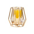 thumbnail image 1 of Electroplating Wrought Iron Candle Holder Geometric Candlestick Flower Vase, 1 of 4