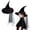 1PCS, variant on Fortwear Halloween Witch Accessory Set, Gothic Witch Hat Kit for Adult Cosplay Masquerade Party, 3 Styles