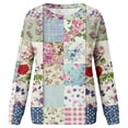 thumbnail image 4 of successthop Oversized Sweatshirts for Women Plus Size Crewneck Long Sleeve Sweaters Pullover Tops Plain Athleisure 4XL, 4 of 5