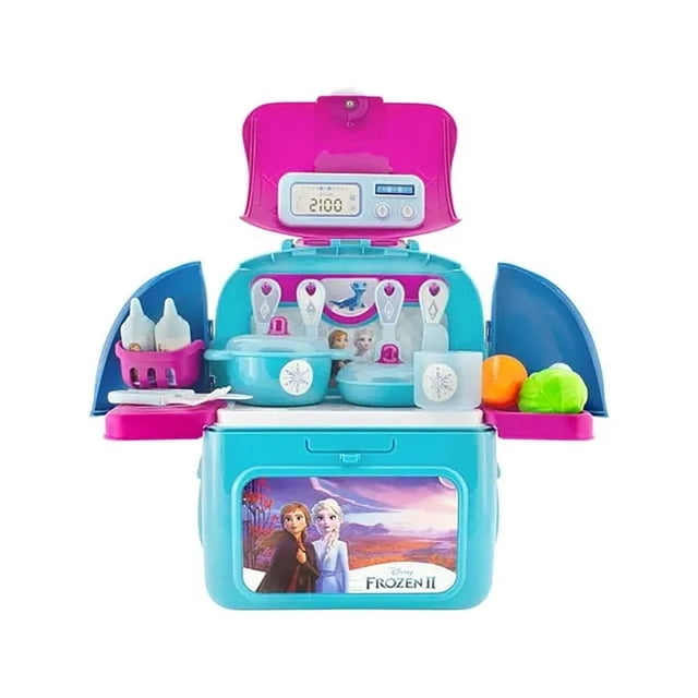 Mochila Frozen Set de Cocina Backpack Con Accesorios