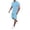 Green, variant on Mens Ribbed Pajama Sets Two Piece Summer Sets Loose Fit Soft Short Sleeve Tops & Baggy Shorts Casual Lightweight Lounge Sets