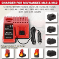 thumbnail image 4 of for Mil*wau*kee 18V Battery Car Charger Cigarette Lighter Plug Car Adapter Portable Fast Charging, 4 of 8