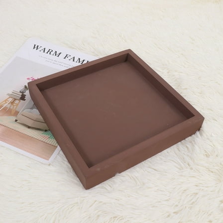 SWETRACE Potted Tray Plastic Plate 1Set For Home Balcony