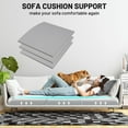 thumbnail image 5 of Couch Cushion Support for Sagging Seat – 3 Pack 20x20x3.15 Inch Sofa Cushion Board Saver & Replacement Insert for Saggy Couch or Chair, Quick No-Tool Install with 40D High Density Foam, 5 of 7
