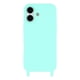 thumbnail image 3 of For iPhone 17 Case Soft TPU Protective Phone Cover with Lanyard Holes - Dark Red, 3 of 5