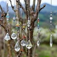 thumbnail image 3 of H&D 7pcs Crystal Rainbow Suncatcher Glass Bead Chain Hanging Pendant for Window, 3 of 5