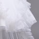 thumbnail image 4 of Vestido sin mangas con cuello redondo para niña, elegante, de malla con purpurina, con lazo irregular y degradado de colores, falda de poliéster., 4 of 4