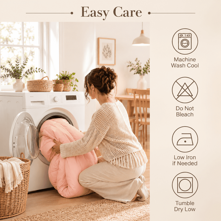 Pink Fullforter Set With Sheets - 7 Pieces Bed In A Bag - Walmart.com