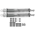 thumbnail image 1 of Amortiguadores de metal de 130 mm para coches RC 1/10, juego de 2 piezas plateadas, compatibles con HSP, RGT, Himoto, Redcat, 1 of 8