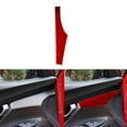 thumbnail image 1 of Red Carbon Fiber Driver Side Door Panel Cover for Hyundai for Veloster JS 2019-2022, 1 of 4