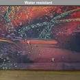 thumbnail image 6 of Ambesonne Landscape Place Mats Set of 4, Autumn Fall Scenery, Standard Size, Orange Purple, 6 of 6
