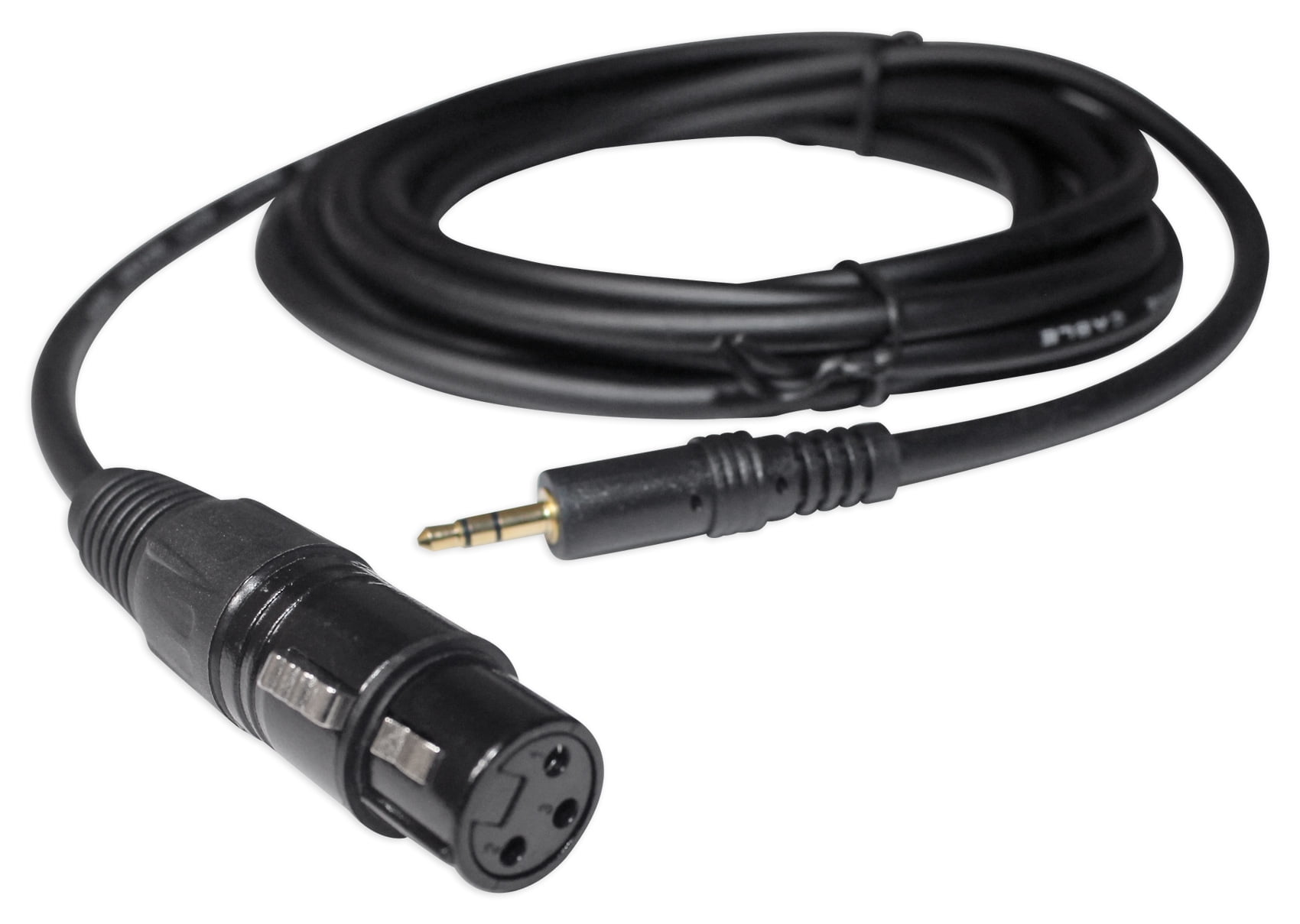 Rockville RXLRAUX Cable to Connect XLR Microphone to PC for Gaming