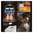 thumbnail image 3 of 2in1 Desktop Fan Heater Air Humidifier Electric Heater Humidifier Spray Heating Heating Warm Blower ,Fast Heating, 3 of 6