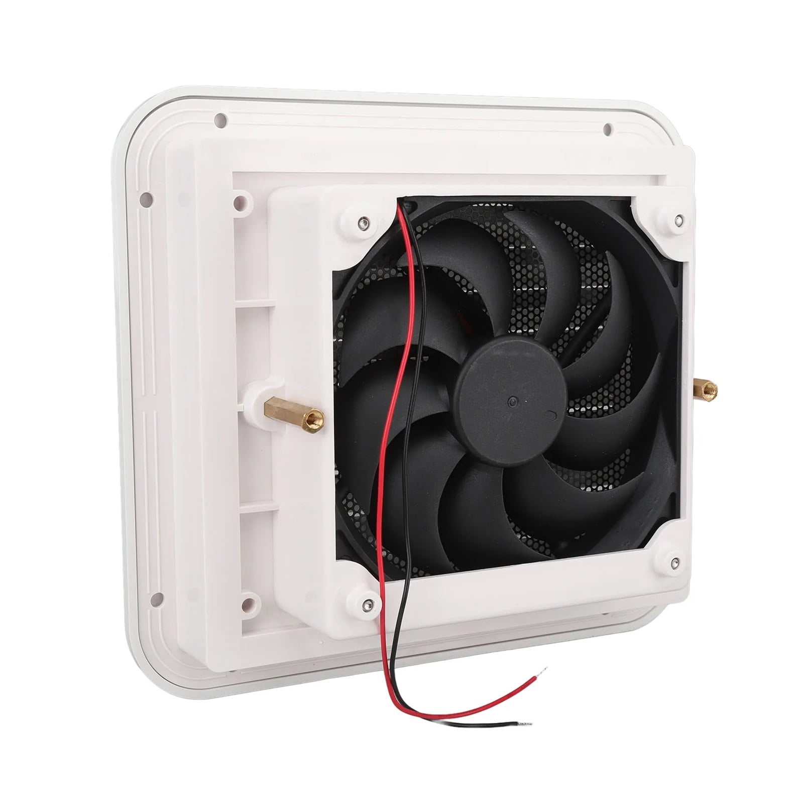 Motorhome RV Accessories Side Vent Fan Strong Wind Exhaust Fan for Camper Trailer Boat Bathroom ,Weather Tight