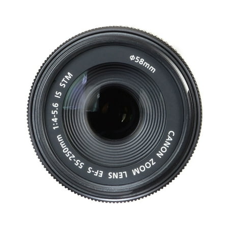 UPC: 0013803220742 | Canon EF-S 55-250mm f/4-5.6 IS Telephoto Zoom Lens for SLR Cameras