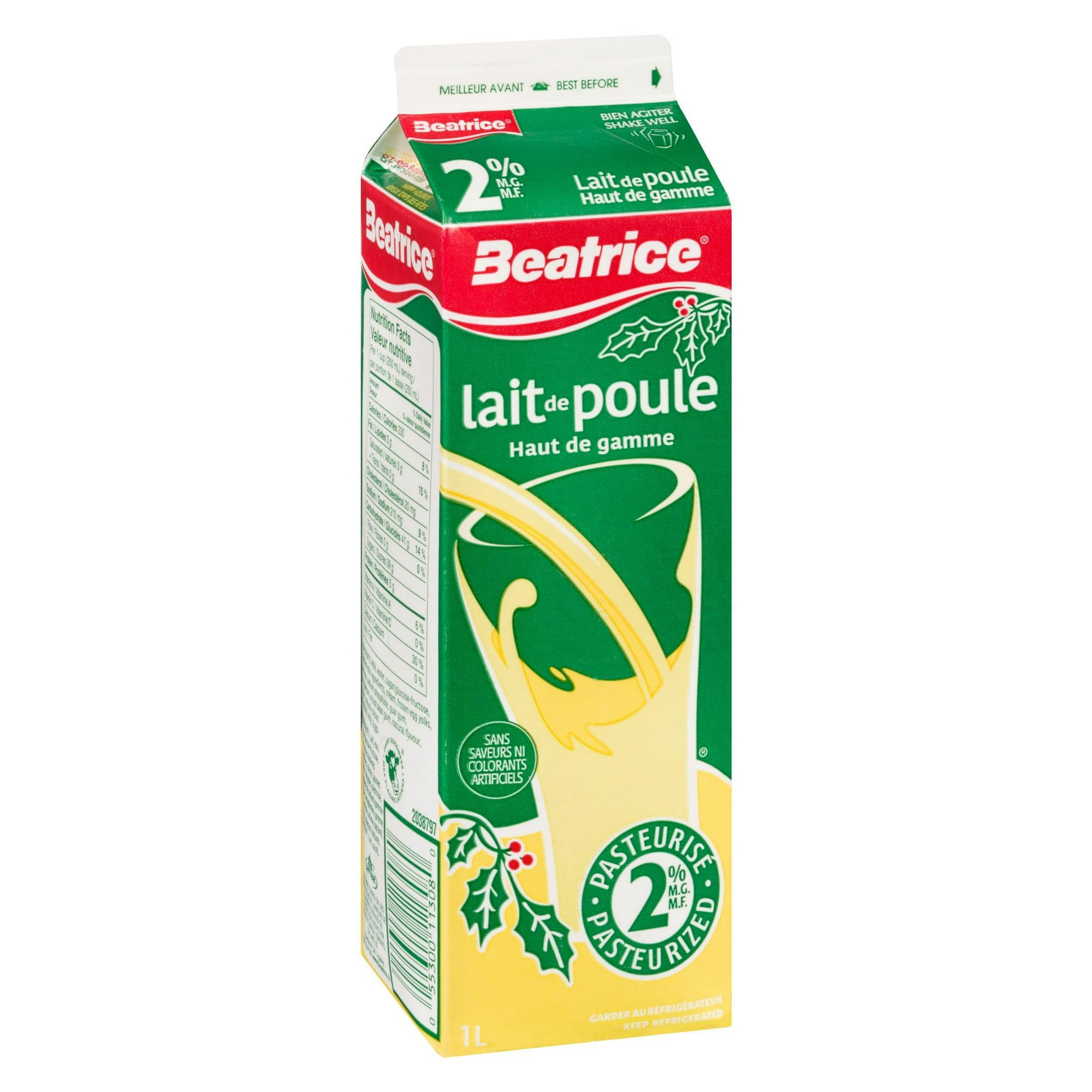 Lait de Poule haut Beatrice 1lt