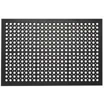 Envelor Anti Fatigue Rubber Floor Mat Restaurant Kitchen Drainage Mat Door Mats Durable Non-Slip Bar Mat Utility Mat Indoor Outdoor Wet Area 24" x 36"
