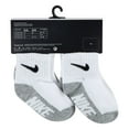 thumbnail image 3 of Baby & Toddler Nike 6-Pack Crew Socks Color: White Size: 6-12MONTHS, 3 of 3