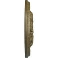thumbnail image 4 of Ekena Millwork 18"OD x 3 1/2"ID x 2 1/2"P Granada Ceiling Medallion (Fits Canopies up to 6 5/8"), Hand-Painted Mississippi Mud Crackle, 4 of 5