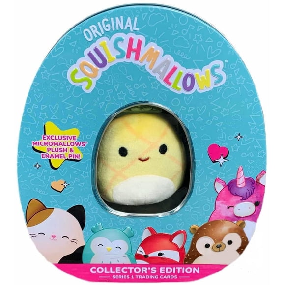 Set de latas de coleccionista Squishmallows Maui The Pineapple