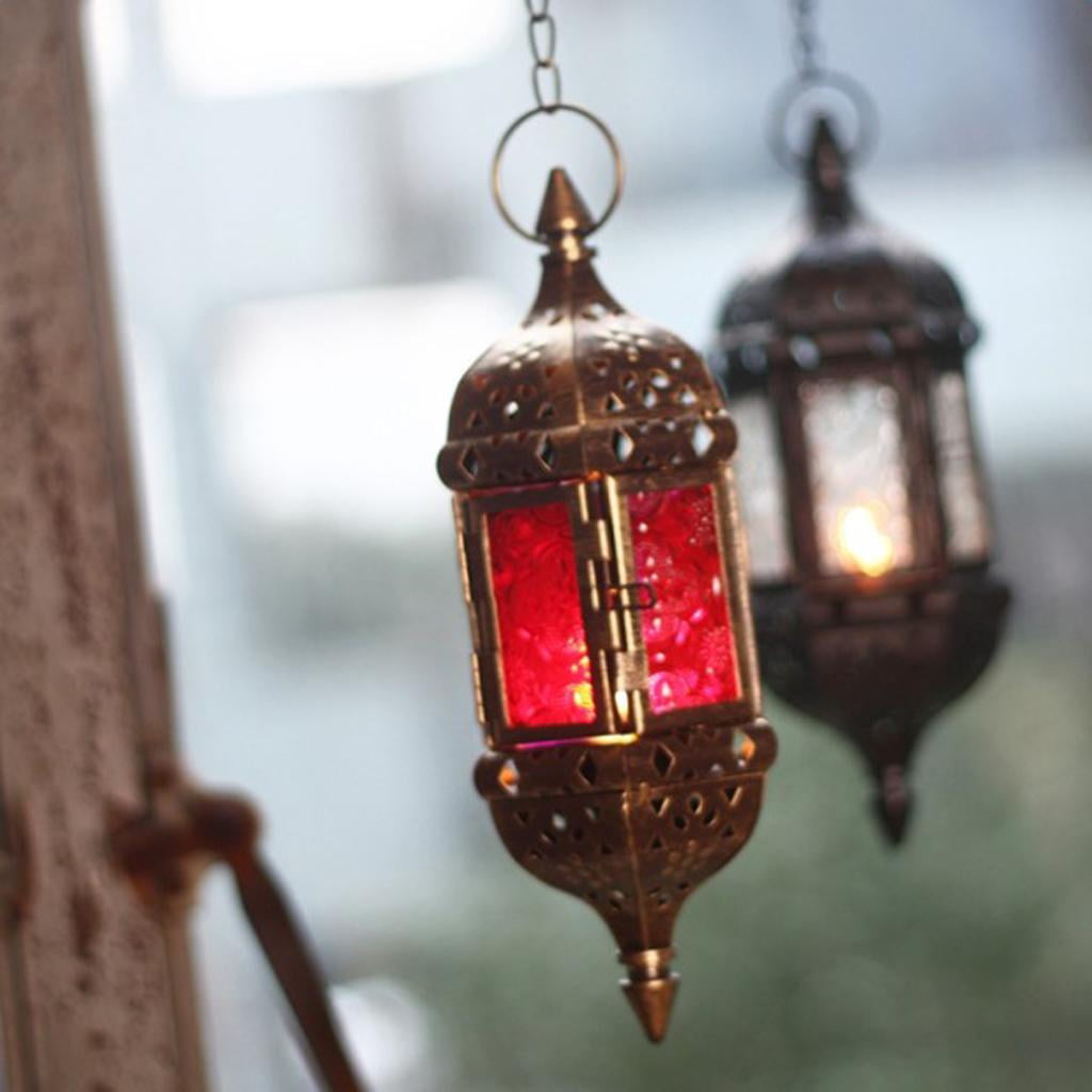 Axioma 3x Chain Hanging Decorative Candle Lanterns Candlestick Chandelier Hanging Tea