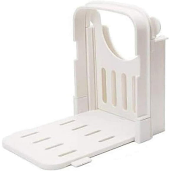 Bread Slicer Plastic Foldable Bread Slicer Compact Bread Slicing Guide Toast Slicer Adjustable Toast Slicing Machine