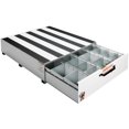 thumbnail image 1 of Weather Guard Bed Drawer 338-3 Pack Rat; Lateral Unit; 1 Drawer; 4 Compartments; Steel; White, 1 of 1