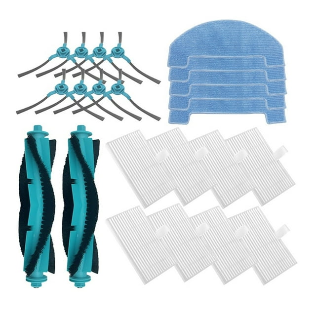 Compatible With Midea S5 Plus / Cecotec Conga 2299 Ultra Home X-Treme Genesis Vacuum Cleaner Accessories Main Side Brush Mop Dust Bag Filter