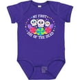 thumbnail image 3 of Inktastic My 1st Day of the Dead with Sugar Skulls and Flowers Boys or Girls Baby Bodysuit, 3 of 5
