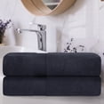 thumbnail image 2 of Impressions Rosaline Cotton 2-Piece Bath Sheet Set, 2 of 4