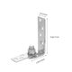thumbnail image 2 of FOMIYES 1Jgo Bisagra Pivotante Metálica Para Puertas Con Automático Y Apertura En Ambas Direcciones Plata, 2 of 8