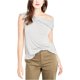 thumbnail image 2 of Blusa Drapeada Rachel Roy Un Hombro Gris XS, 2 of 2