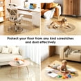 thumbnail image 3 of GPED Office Chair Mat, 36" Round Floor Mats,Office Desk Mat for Hardwood Floor, Clear PVC Heavy Duty Floor Protector for Office & Home, 3 of 8