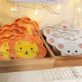 thumbnail image 6 of Wedding Table Decoration Underglaze Storage Organizer Cute Animals Serving Tray Food Plate Dish Container BUNNY, 6 of 8