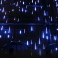 thumbnail image 5 of LINLIN Solar Meteor String Lights, 50cm 8 Tubes Falling Rain Lights Solar Garden String Lights with 8 Mode for Garden with Remote, 5 of 8