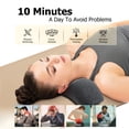 thumbnail image 2 of PureWellness Neck Massager Pillow with Heat, Pillow Massage Neck Hump, 2025 New Cervical Massager Pillow, Neck Traction Shoulder Corrector Cervical Traction for Pain Relief Deep Tissue, 2 of 6