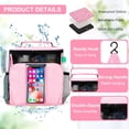 thumbnail image 4 of SIGUANG College Dorm Room Essentials for Girls, Quick Dry Mesh Shower Caddy, Travel Cruise Ship Essentials, Travel Toiletry Bag for Women, Large Makeup Organizer for Full-Sized Toiletries, 4 of 5