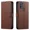 Brown, variant on Starshop Motorola G 2026 Case Phone Cover Wallet Pouch Case With Glass Screen - Brown