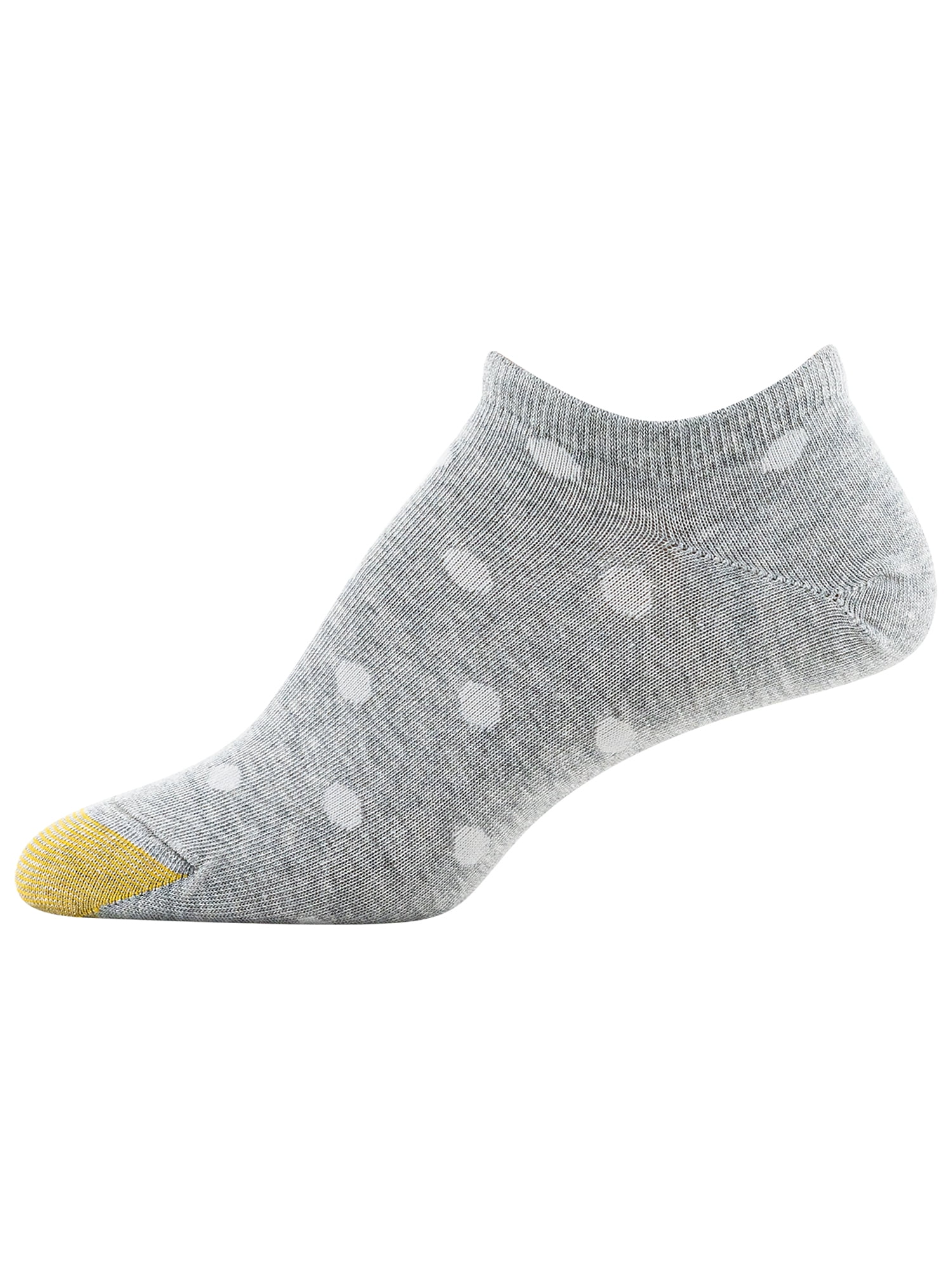 GoldToe Edition Women's Polka Dot Liner Socks Assorted, 6 Pairs, Size 6-9