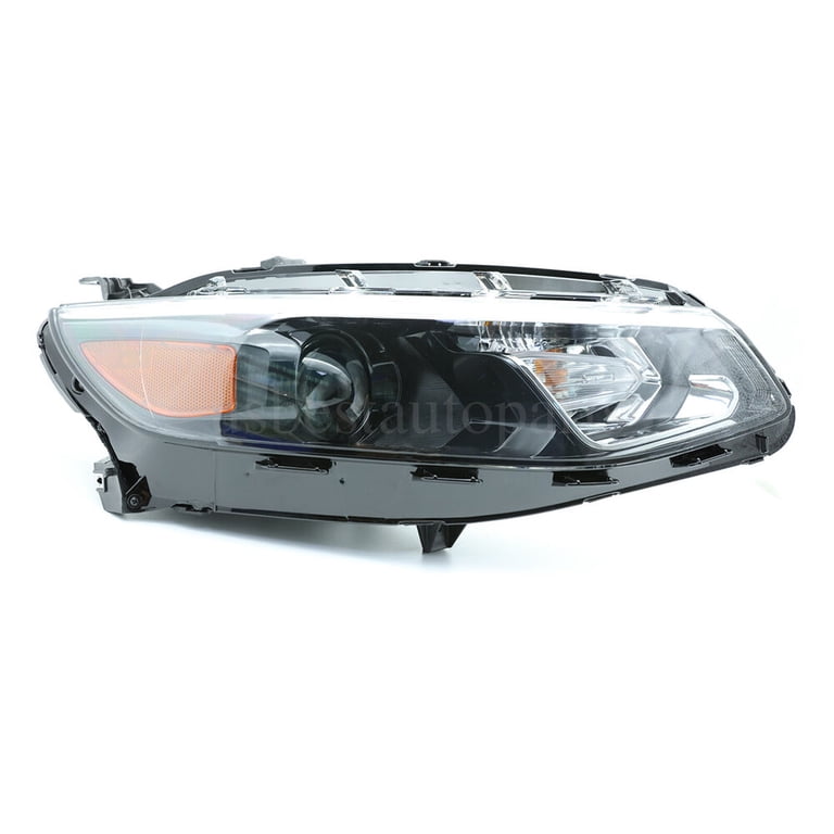 Passenger Right Side LED Fog Light For 2016-2018 Chevy Malibu – Chrome Housing, Clear Lens, Cold White (superautodeal)