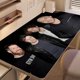 thumbnail image 1 of FALL OUT BOY alfombrilla de escritorio/mesa extra-grande con base antideslizante de cuero y diseño temático; versátil para escritorios de ordenador, mesas de comedor, etc.60*110cm, 1 of 6