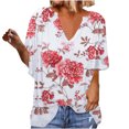 thumbnail image 1 of Blusa de manga tres cuartos con parte superior de un solo hombro para mujer Pompotops  hkajfhjk471620, 1 of 1