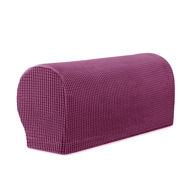 Great promotion! Armrest Covers Set Of 2 Stretch Fabric Armrest Covers Anti-Slip Sofa Armchair Covers Furniture Protective Cover For Recliner Sofa