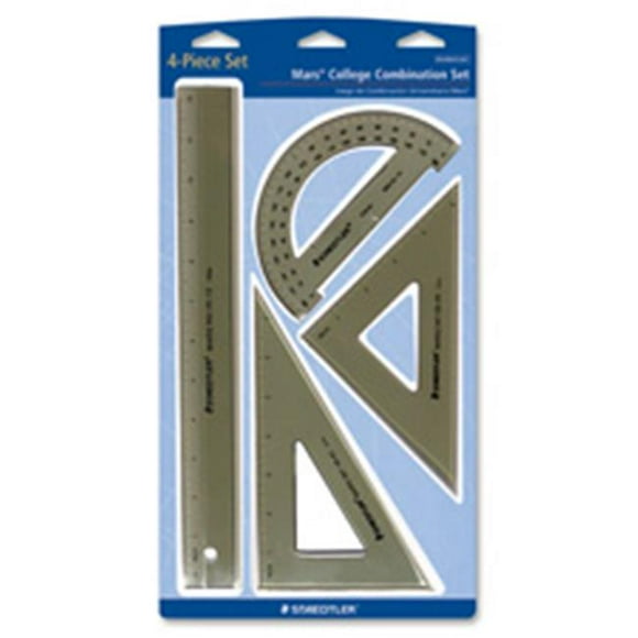 Staedtler STD56932BK Ensemble Combiné pour Collège - 4 Pcs