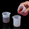 thumbnail image 6 of Babibeauty 10 Pcs Silicone 100ml Measuring Cup for Jewelry Crystal Scale Resin Glue Molds, 6 of 10