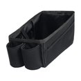 thumbnail image 1 of Organizador de Coche Multiusos de Viaje con portavasos | Almacenamiento de Asiento Trasero Negro, 1 of 9