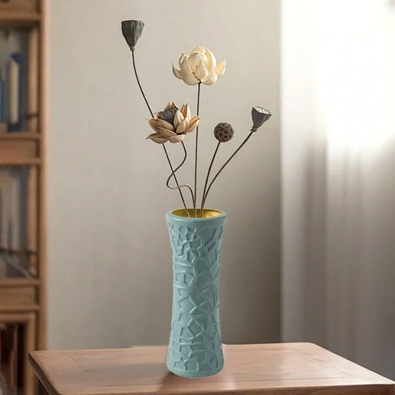 DcGZvy Flower Vase Unbreakable Vase Decorative Vases Plastic Flower Vase Cute Vase for Bouquet Small Vases for Flowers Home Decoration